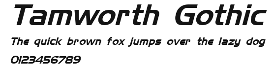 Tamworth Gothic Preview