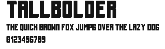 Tallbolder Preview
