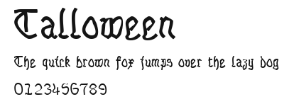 Talloween Preview
