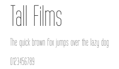 Tall Films Preview