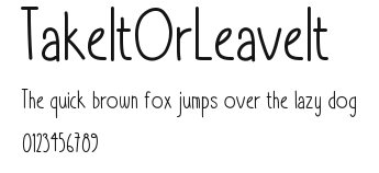 TakeItOrLeaveIt Preview