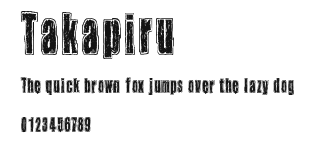 Takapiru Preview