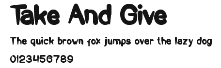 Take And Give Preview