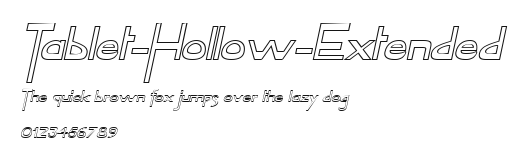 Tablet-Hollow-Extended Preview