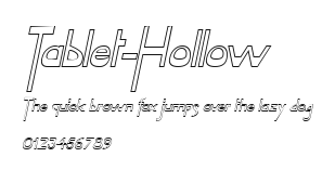 Tablet-Hollow Preview