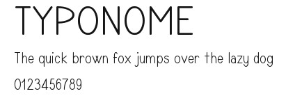 TYPONOME Preview