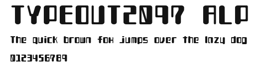 TYPEOUT2097 ALP Preview