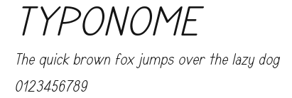 TYPONOME Preview