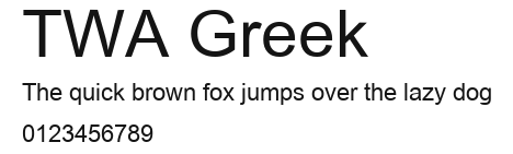 TWA Greek Preview