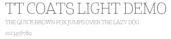 TT Coats Light DEMO Preview