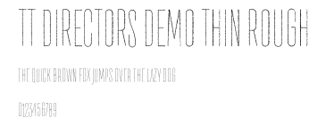 TT Directors DEMO Thin Rough Preview