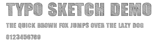 TYPO SKETCH DEMO Preview