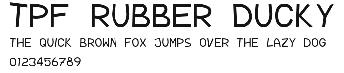 TPF Rubber Ducky Preview