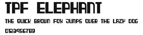 TPF Elephant Preview