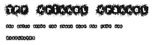 TPF Krikkel Krakkel Preview