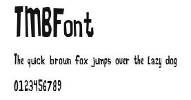 TMBFont Preview