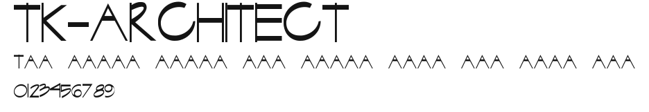 TK-ARCHITECT Preview