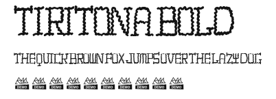 TIRITONA BOLD Preview