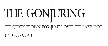 THE GONjURING Preview