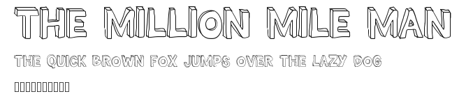THE MILLION MILE MAN Preview