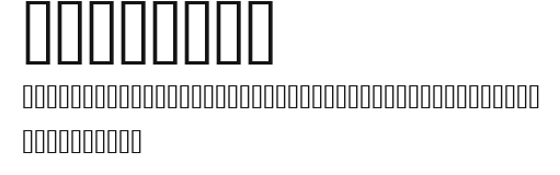 THE FONT Preview