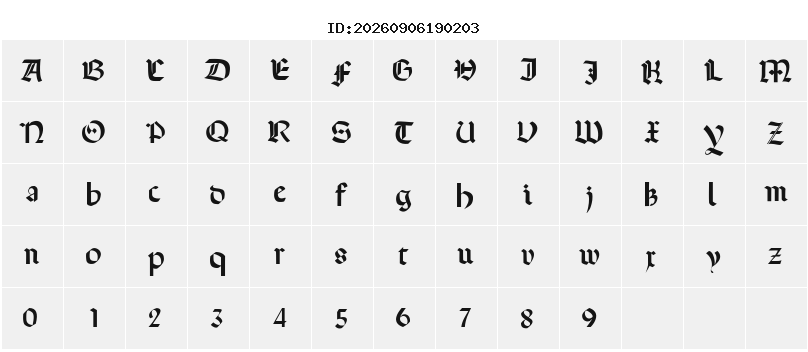 Character Map