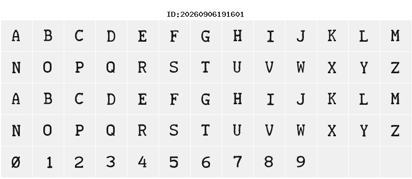 Character Map