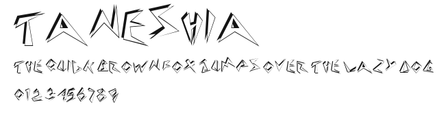 TANESHIA Preview