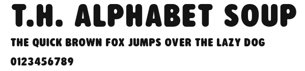 T.H. Alphabet Soup Preview