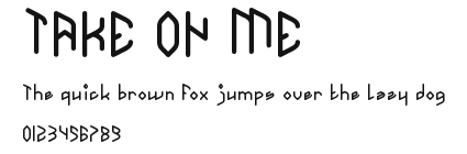 TAKE ON ME Preview