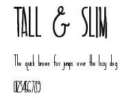 TALL & SLIM Preview