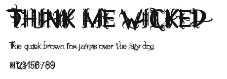 THINK ME WICKED Preview