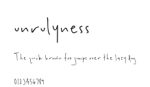 unrulyness Preview
