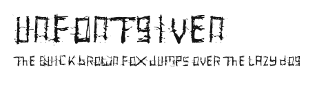 unfontgiven Preview