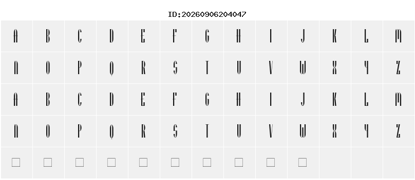 Character Map