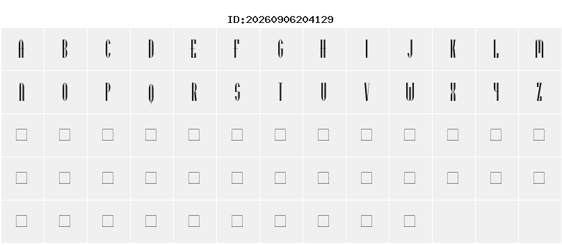 Character Map