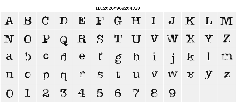 Character Map