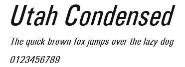 Utah Condensed Preview