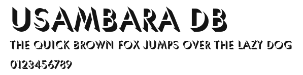 Usambara DB Preview