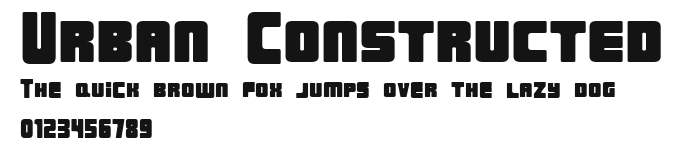 Urban Constructed Preview