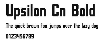 Upsilon Cn Bold Preview