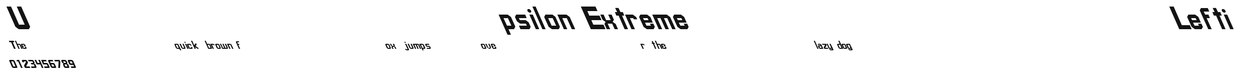 Upsilon Extreme Lefti Preview