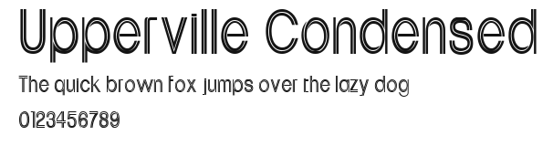 Upperville Condensed Preview