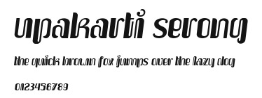 Upakarti Serong Preview