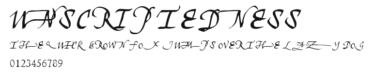 Unscriptedness Preview