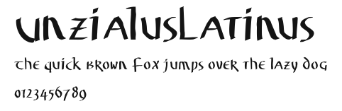 UnzialusLatinus Preview