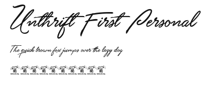 Unthrift First Personal Preview
