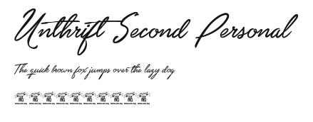 Unthrift Second Personal Preview