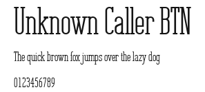 Unknown Caller BTN Preview