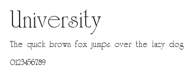 University Preview